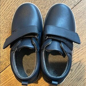 Kids Navy Blue Shoes